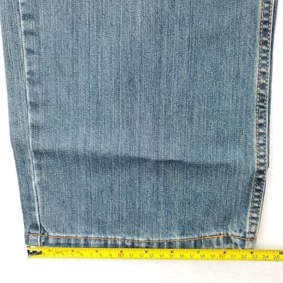 Levi's 559 Relaxed Straight Jeans 100% Cotton Medium Wash Men's 42x30 NWT - Picture 8 of 11
